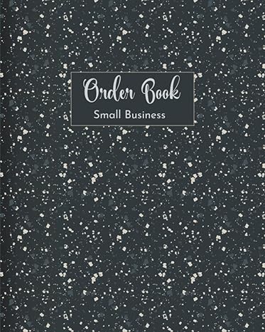 order book for small business simple sales order tracker log book customer order record book keep track of