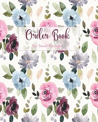 order book for small business simple order tracker order log book for small business or personal sales order