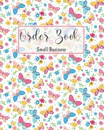 order book small business simple order tracker order book for small business logbook customer order log book