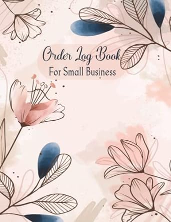 order log book for small business order book for small business sales log book customer order tracker for