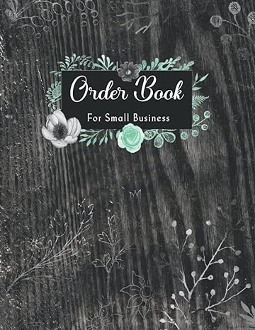 order book for small business sales order log book daily sales log book small businesses customer order forms