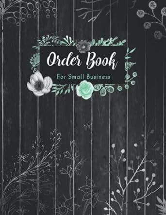 order book for small business sales order log book customer order forms sales order log for online businesses