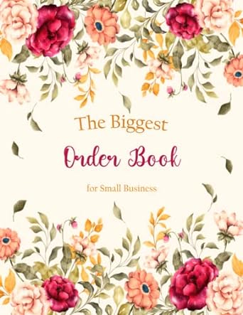 the biggest order book for small business morethan 210 order forms for small business daily sales log book