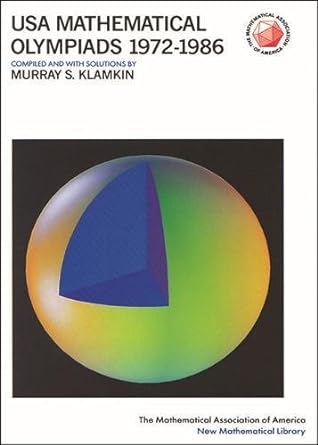 usa mathematical olympiads 1972 1986 1st edition murray s. klamkin 0883856344, 978-0883856345