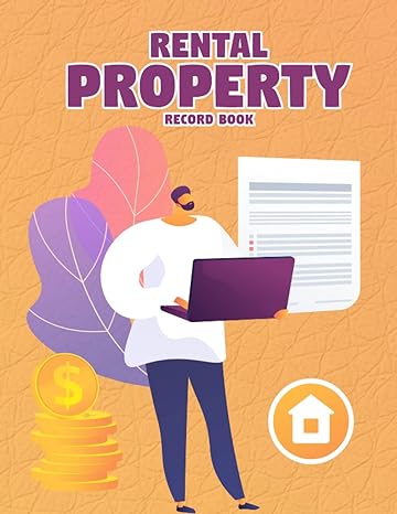 rental property record book rental income expense payment tracker organizer ledger book for landlord rental