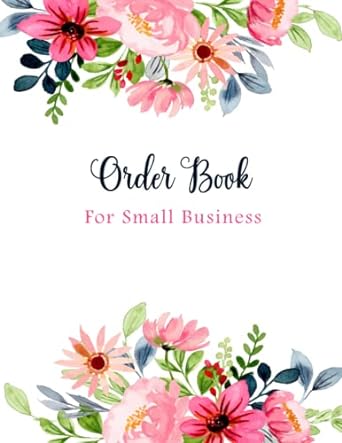 order book for small business track your order with this daily sales log book small businesses order book for