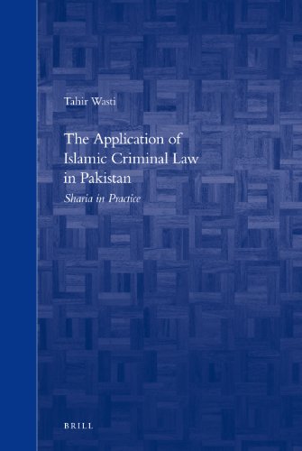 the application of islamic criminal law in pakistan 1st edition tahir wasti 9004172254, 9789004172258