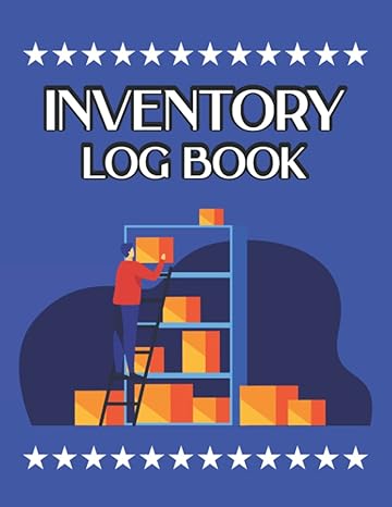 inventory log book an inventory tracking system for small businesses including an inventory planner and an