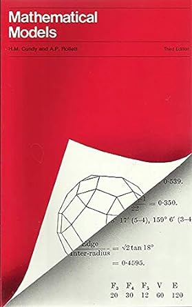 mathematical models 3rd edition h. martyn cundy, a. p. rollett 0906212200, 978-0906212202