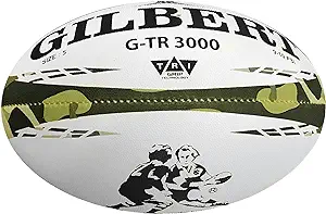 gilbert g tr3000 training rugby ball camo size 5  gilbert b01m3y68ve