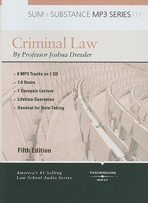 criminal law 5th edition joshua dressler 0314266917, 9780314266910