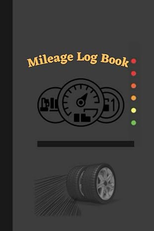 mileage log book auto mileage record and track your daily mileage for taxes 1st edition anouar ak b0brlym332
