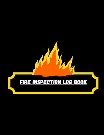 fire inspection log book with 120 large pages 1st edition book checklist b0c7jfkq52