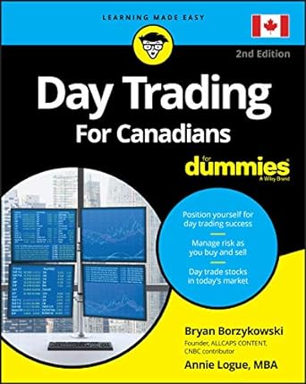 day trading for canadians for dummies 2nd edition bryan borzykowski ,ann c. logue 1119736714, 978-1119736714