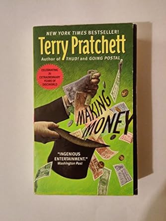making money a novel of discworld  terry pratchett 0062334999, 978-0062334992