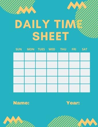 daily time sheet 1st edition flora kathy b0c2rvlv81
