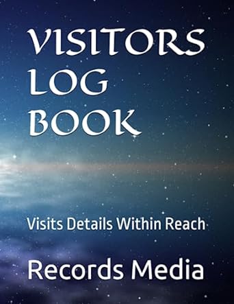 visitors log book visits details within reach 1st edition records media b0c7t1mrcp