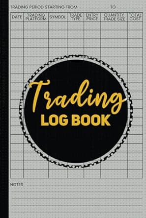 trading log book 6 x9 travel friendly size with 100 pages 1st edition jmili publishing b0ckpnr822