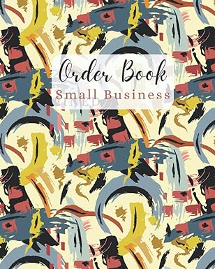 order book small business size 8 x 10 inches 1st edition orders andsales 979-8759294993
