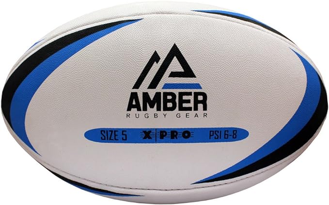 amber sports match or training rugby ball x pro size 5  ?amber b06xrnvz62
