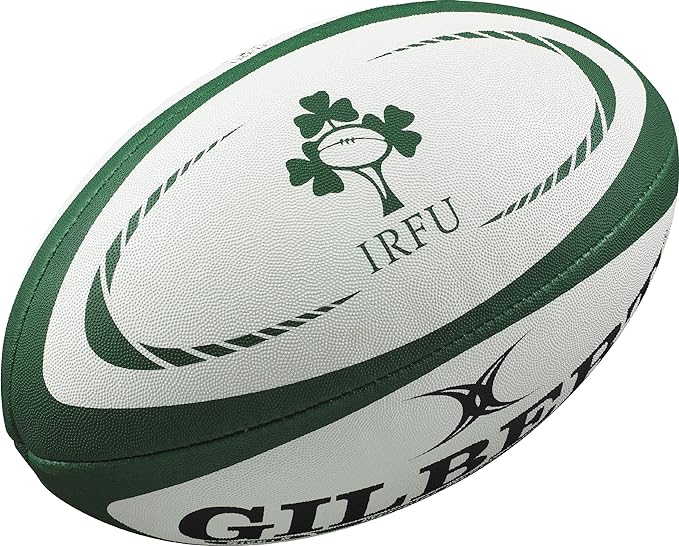 gilbert ireland replica rugby ball size 5  ‎gilbert b0089bp1i8