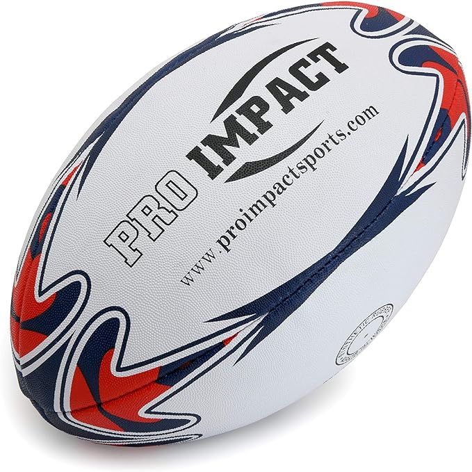 pro impact match rugby ball professional grade ball heavy duty and durable size 5  ‎pro impact b07j6h3dpx