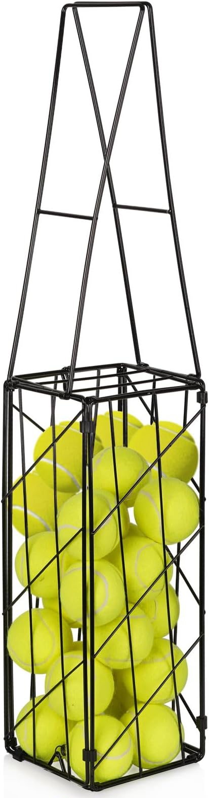 exttlliy tennis ball hopper ball basket portable pickleball hopper picker  ?exttlliy b0cdlf83b1