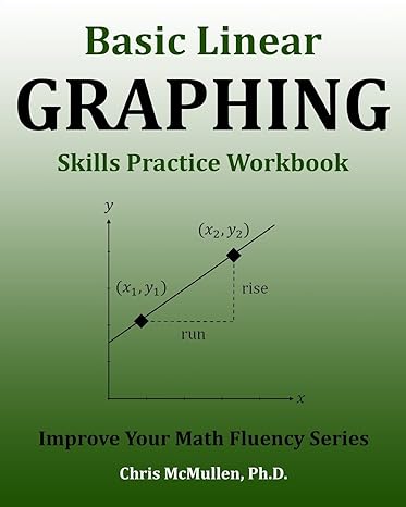 basic linear graphing skills practice workbook 1st edition chris mcmullen 1941691056, 978-1941691052