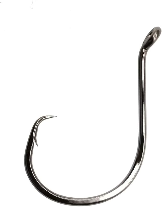 anglers grotto heavy octopus short shank offset circle hook 10/25/50 size 1/0 2/0 3/0 4/0 5/0 6/0 7/0 8/0 9/0