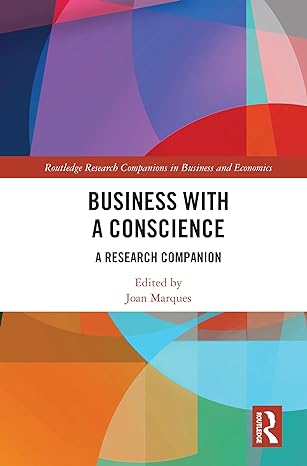 business with a conscience a research companion 1st edition joan marques 0367688832, 978-0367688837