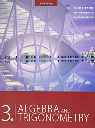 algebra and trigonometry 3rd edition james stewart ,lothar redlin ,saleem watson 1133533469, 978-1133533467