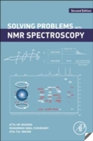 solving problems with nmr spectroscopy 2nd edition atta-ur rahman ,muhammad iqbal choudhary ,atia-tul- wahab