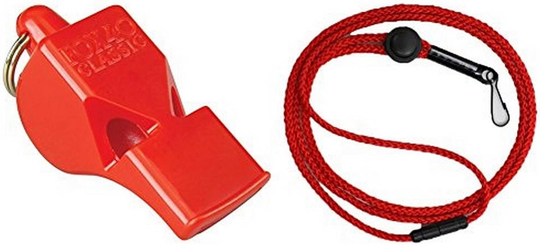 fox 40 classic official whistle with break away lanyard red  ?fox 40 b00lb9b206