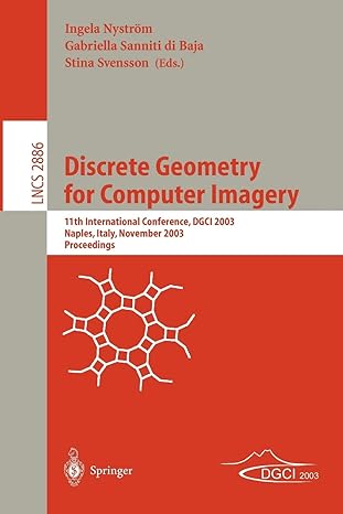 discrete geometry for computer imagery 11th international conference dgci 2003 naples italy november 2003