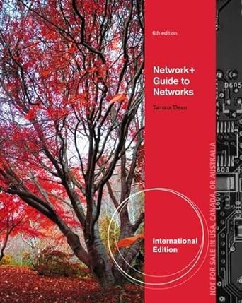 network guide to networks 6th edition tamara dean 1133608256, 978-1133608257