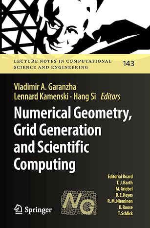 numerical geometry grid generation and scientific computing proceedings of the 10th international conference