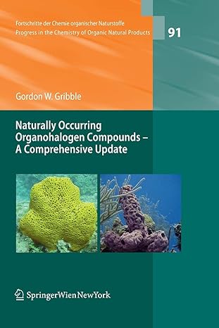 naturally occurring organohalogen compounds a comprehensive update 1st edition gordon w. gribble 3709110998,