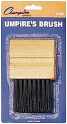 champion sports umpire s brush with durable bristles and wooden handle  ‎champion sports b000ka1d42