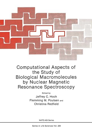 computational aspects of the study of biological macromolecules by nuclear magnetic resonance spectroscopy