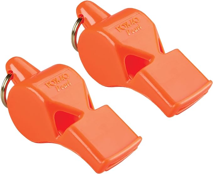 fox 40 pearl sports and safety loud marine whistle orange 2 pack  ?fox 40 b01bo2q59c
