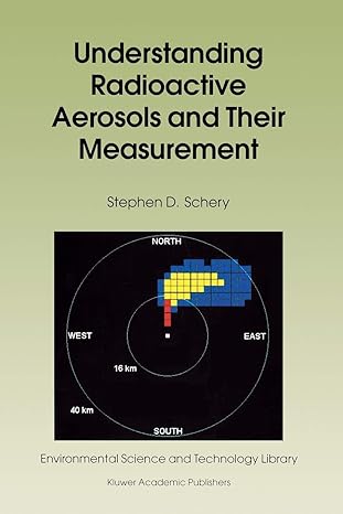 understanding radioactive aerosols and their measurement 1st edition s.d. schery 0792371763, 978-0792371762