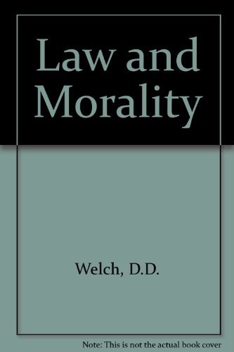 law and morality 1st edition welch, d. d 0800619749, 9780800619749