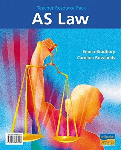 teacher resource pack as law 1st edition emma bradbury 1844897052, 9781844897056