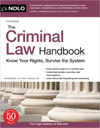 the criminal law handbook know your rights survive the system 17th edition paul bergman, sara j. berman