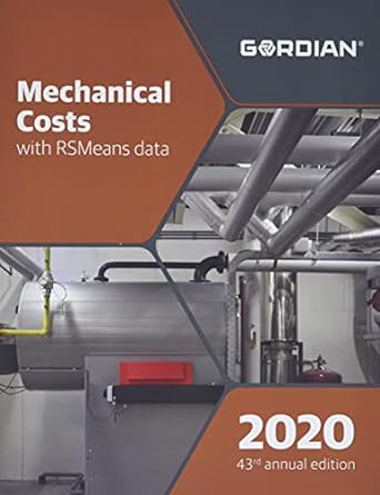 mechanical costs with rsmeans data 2020 1st edition gordian group inc., joseph kelble 1950656136,