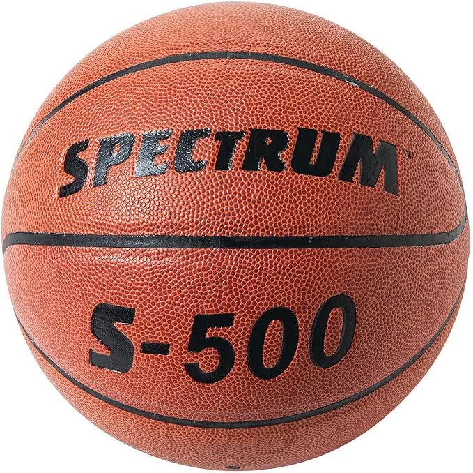s and s worldwide sands spectruma s 500 classic composite basketball intermediate size 28-1/2 diameter 