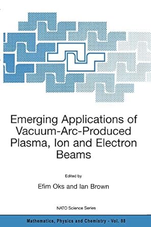 emerging applications of vacuum arc produced plasma ion and electron beams 1st edition efim oks, ian brown