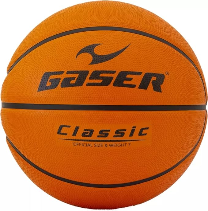 gaser original 7 classic professional basketball ball orange  ‎gaser b09ddj75js