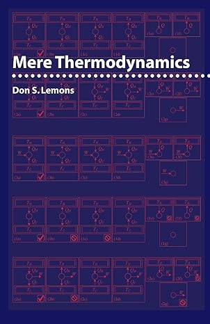 mere thermodynamics 1st edition don s. s. lemons 0801890152, 978-0801890154