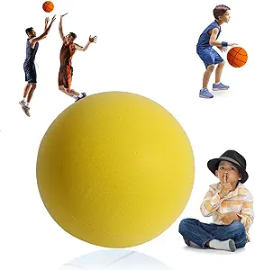 be over quality silent basketball dribbling indoor training foam ball no noise no sound basketball foam 